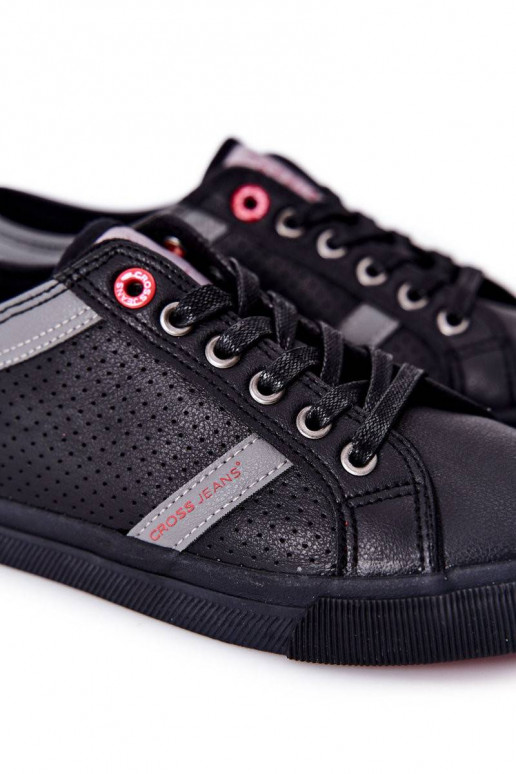 Men's Sneakers Cross Jeans Black