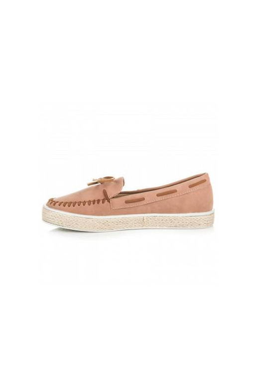 Women's Suede Loafers Dark Pink