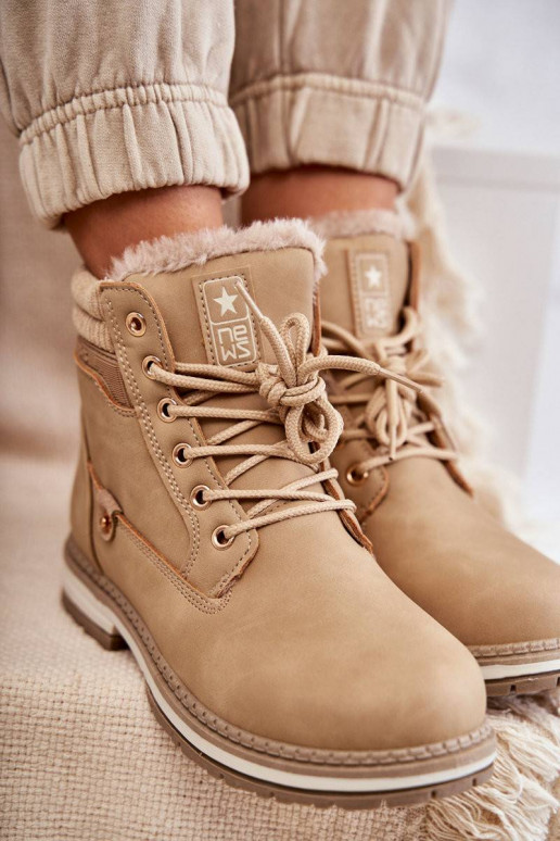 Women's Warm Boots Trappers Dark...