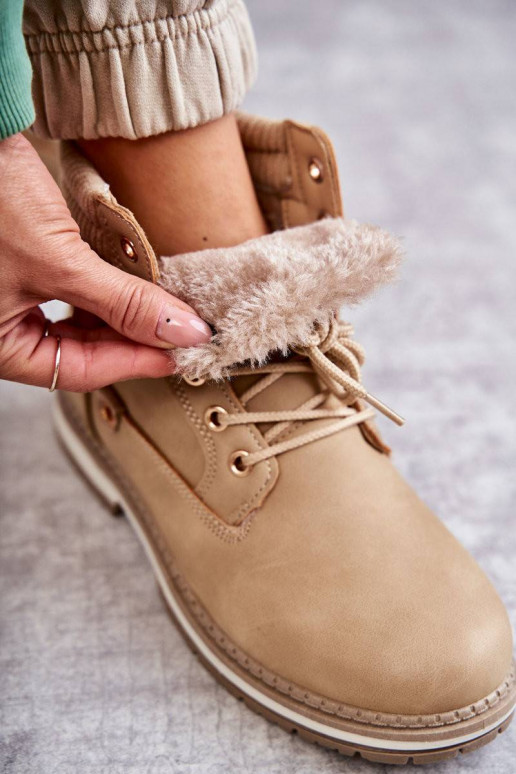 Women's Warm Boots Trappers Dark...