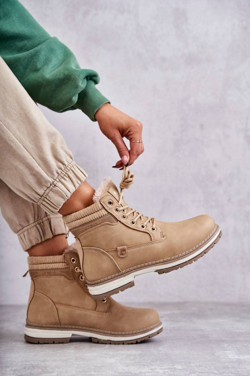 Women's Warm Boots Trappers Dark...