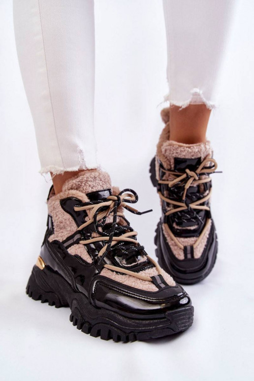 Women's Insulated Sports Boots Black...