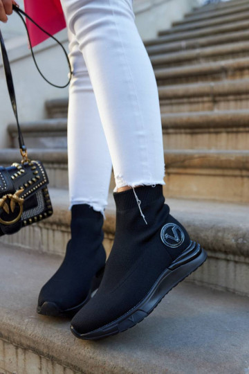 Women's Black Sport Socks...