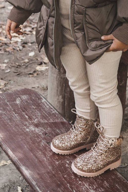 Children's Insulated Glitter Boots...