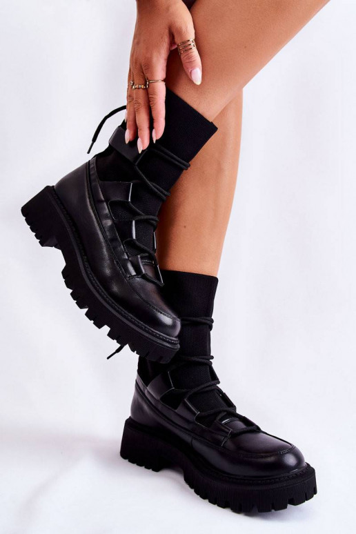 Women's Boots Workers With A Sock...