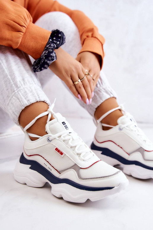 Women's sports shoes Big Star White