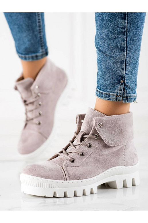 purple Women's boots S.Barski