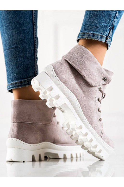 purple Women's boots S.Barski