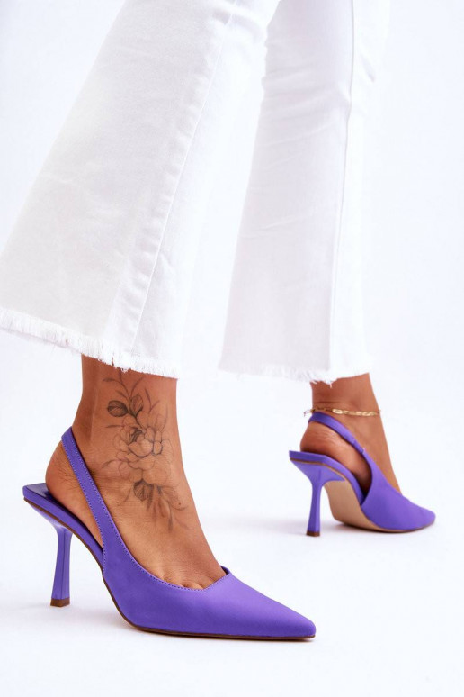 Classic Pointed Heels Violet Whitley