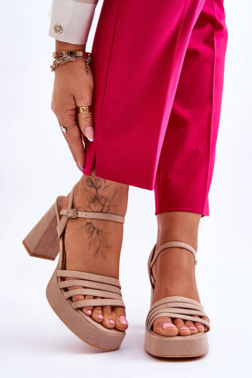 Women's Suede Platform...