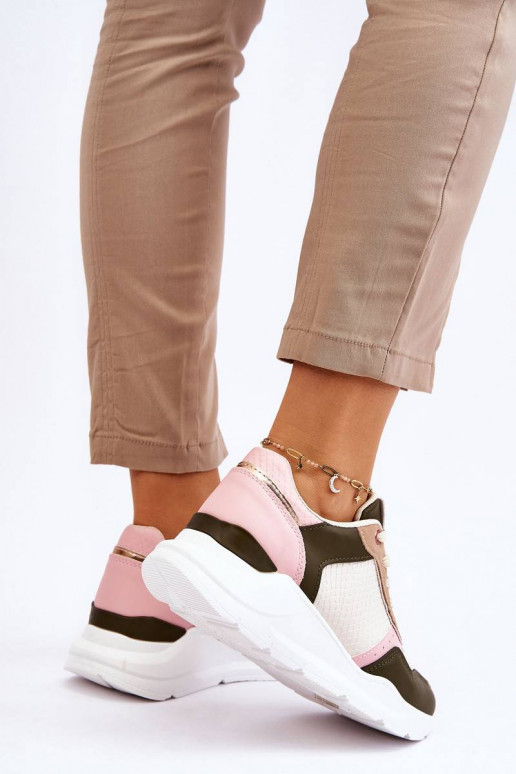 Women's Leather Platform Sneakers...