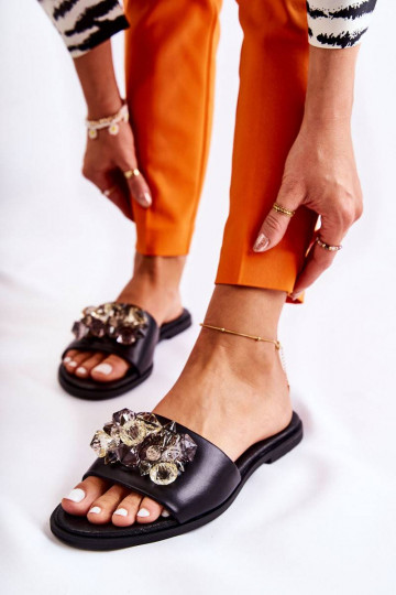 Leather Women's Slippers...