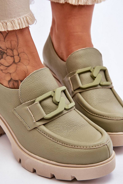 Elegant shoes on a pillar With Silver...