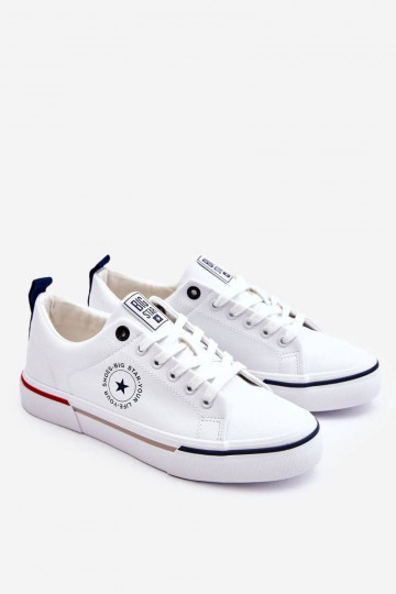 Men's Leather Sneakers Big...