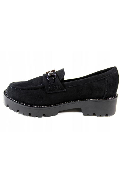 Women's moccasins Shelovet black