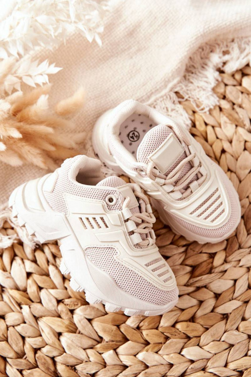 Children's Sneakers Light Beige Freak...