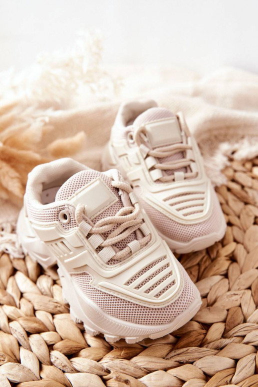 Children's Sneakers Light Beige Freak...