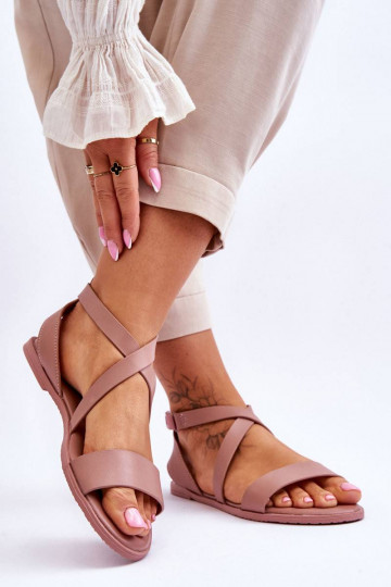 Leather Ankle Sandals Big... 2
