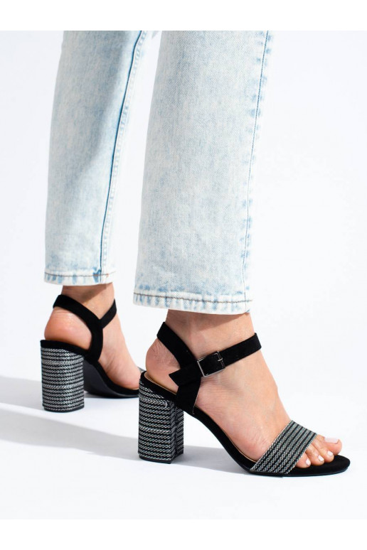 Black sandals Shelovet