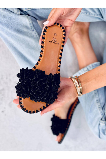 Slippers PRIMA BLACK