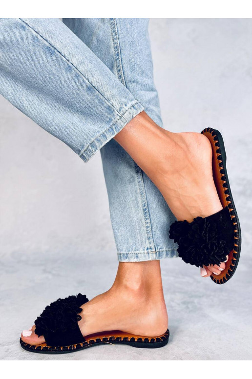 Slippers PRIMA BLACK