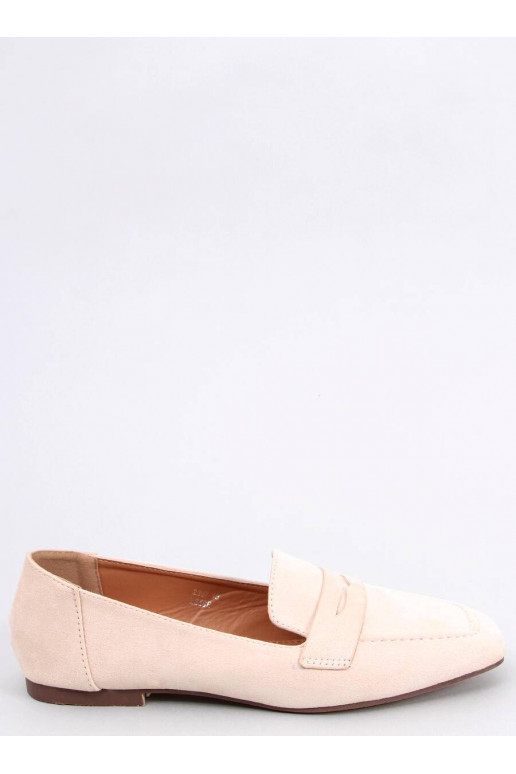 Moccasins of suede CLASS BEIGE