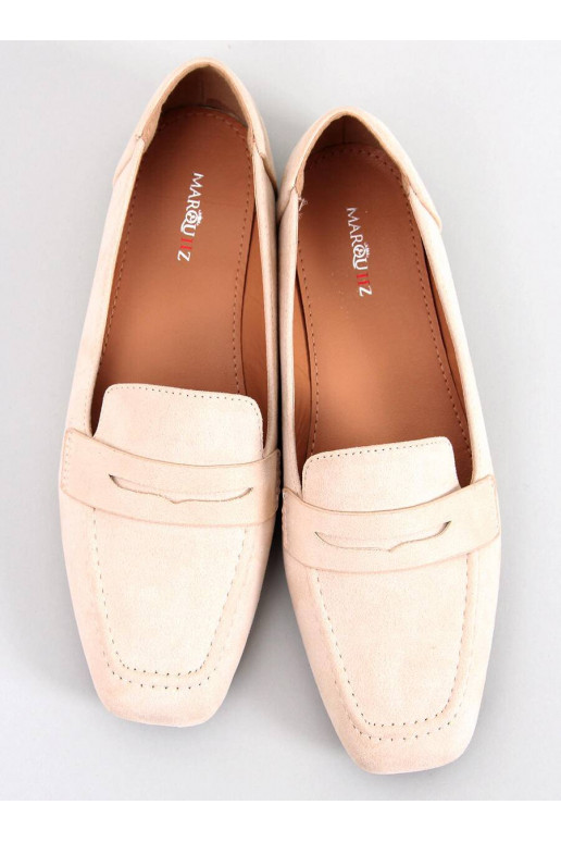 Moccasins of suede CLASS BEIGE