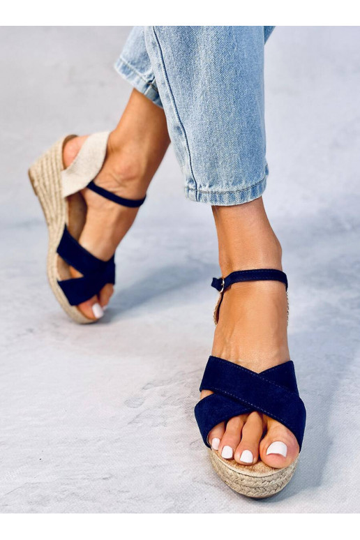 sandals espadrilles WILLA BLUE