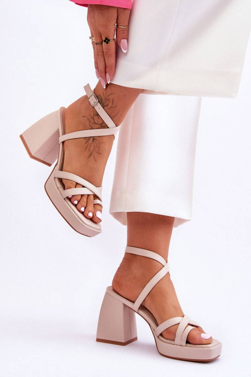 Fashionable High Heels And Platform...