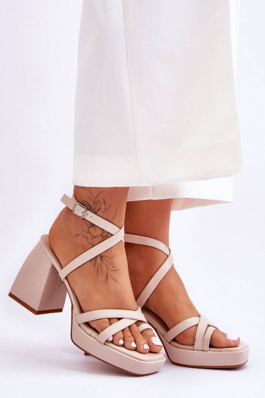 Fashionable High Heels And Platform...