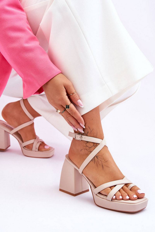 Fashionable High Heels And Platform...