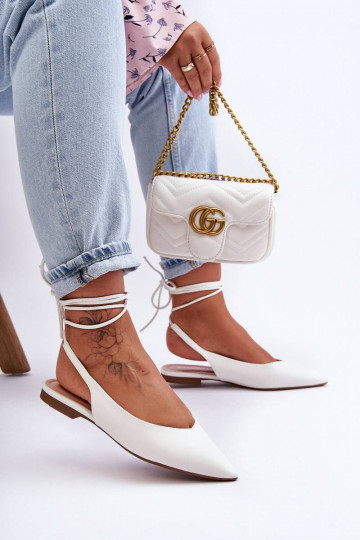 Women's Laced Ballet Flats...