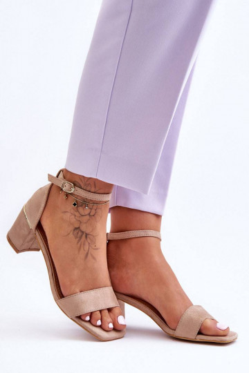 Sandals On A Stable Heel...