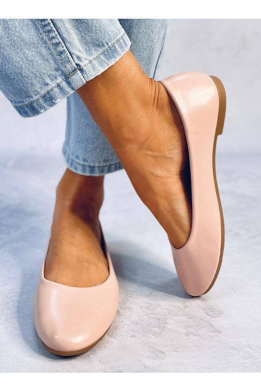 Ballerina shoes with leather insole...