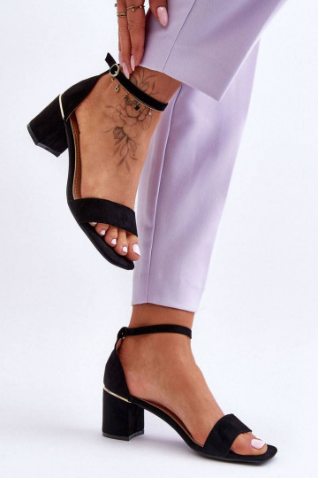 Sandals On A Stable Heel...