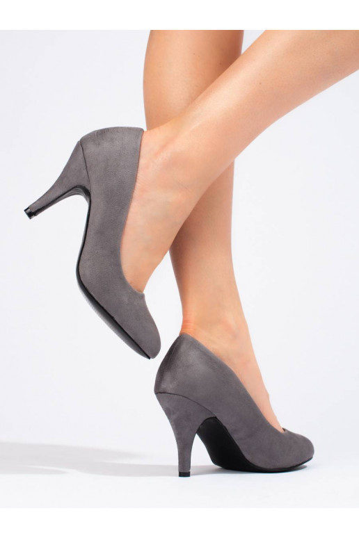 The classic model of suede High heels...