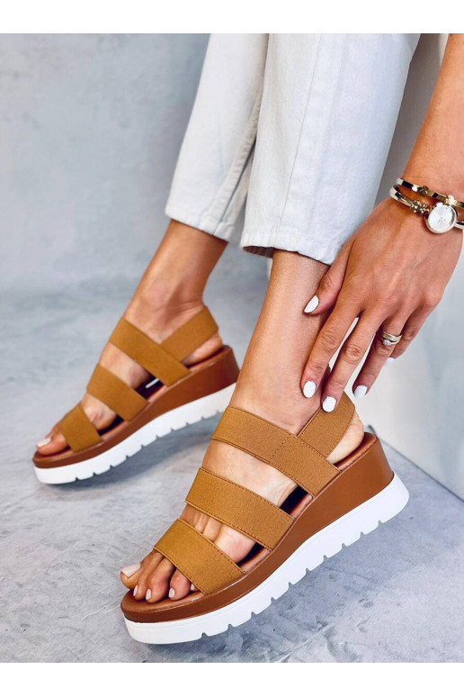 sandals CREGGER CAMEL