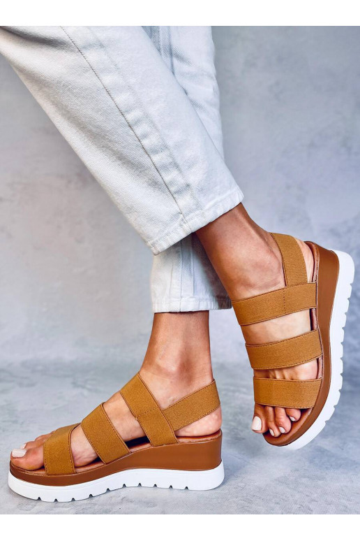 sandals CREGGER CAMEL