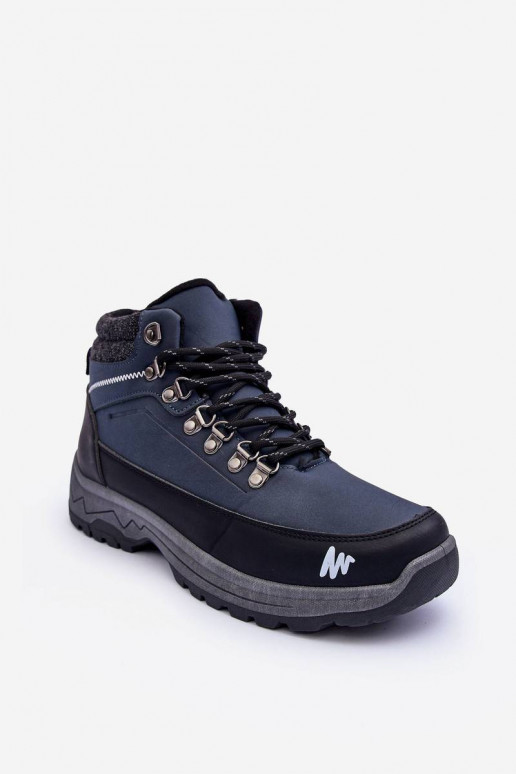 Men's Insulated Trekking Shoes Navy...