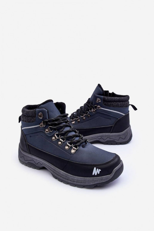Men's Insulated Trekking Shoes Navy...