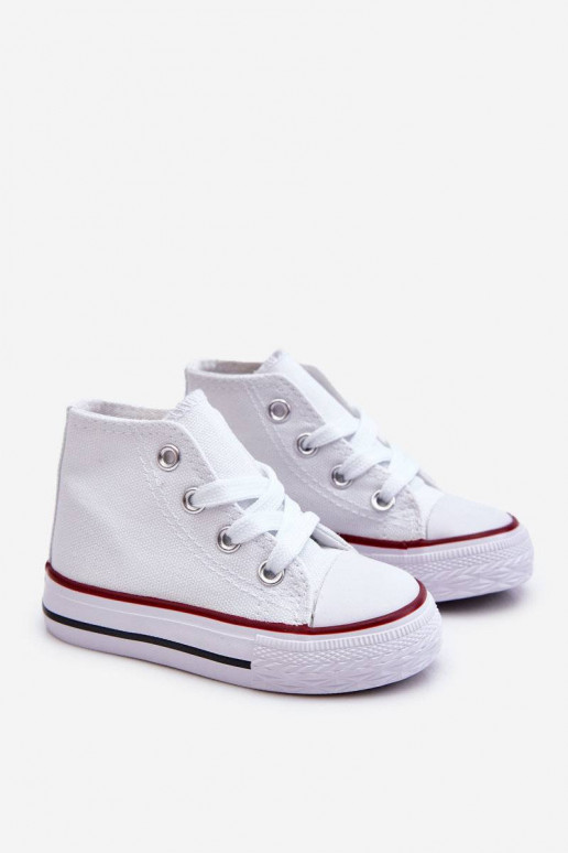 Children's High Sneakers White Filemon