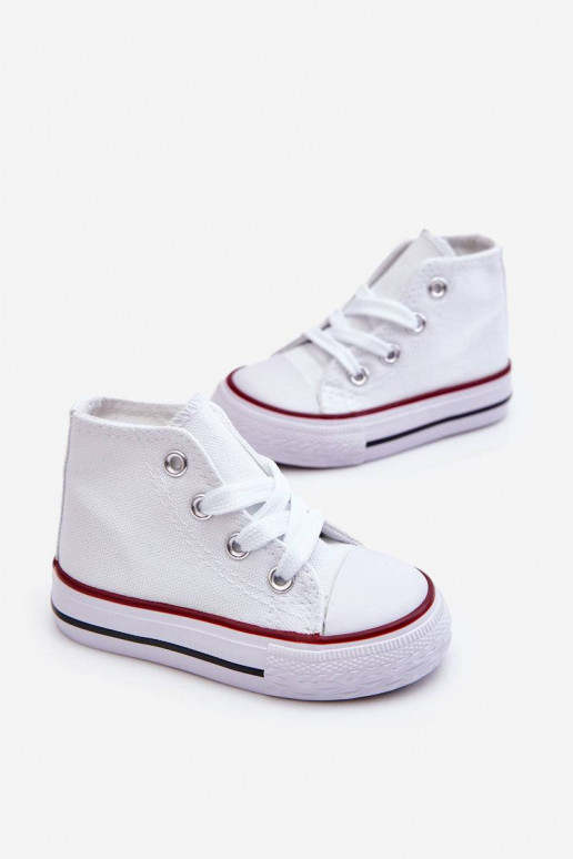 Children's High Sneakers White Filemon