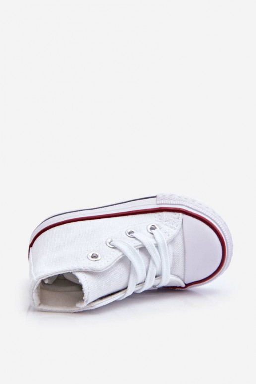 Children's High Sneakers White Filemon