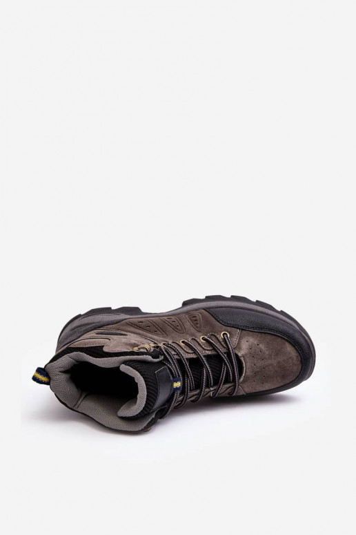 Men's Trekking Shoes Grey Fontanoe