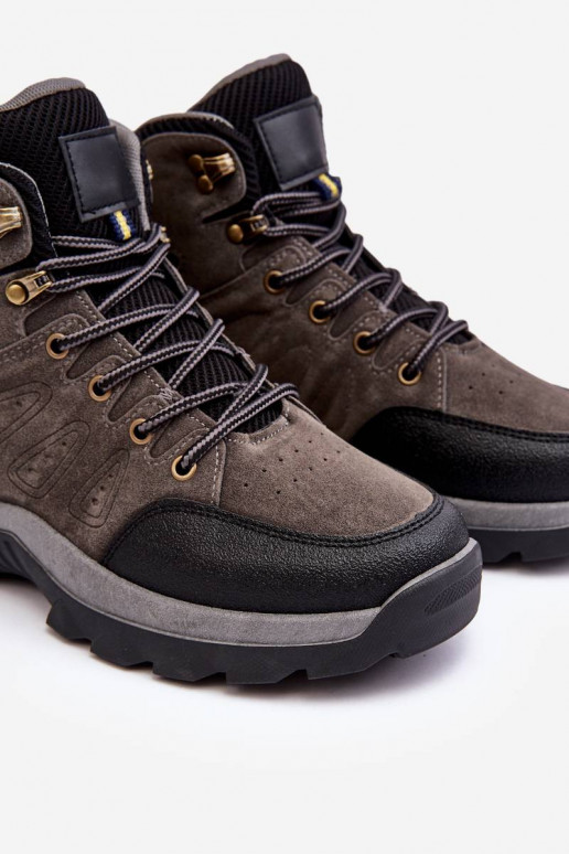 Men's Trekking Shoes Grey Fontanoe