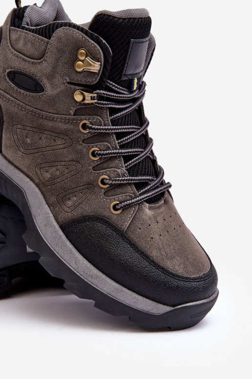 Men's Trekking Shoes Grey Fontanoe