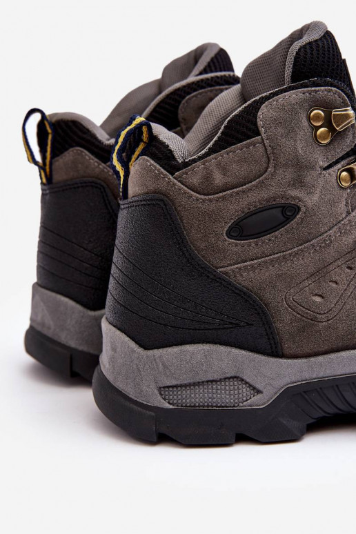 Men's Trekking Shoes Grey Fontanoe