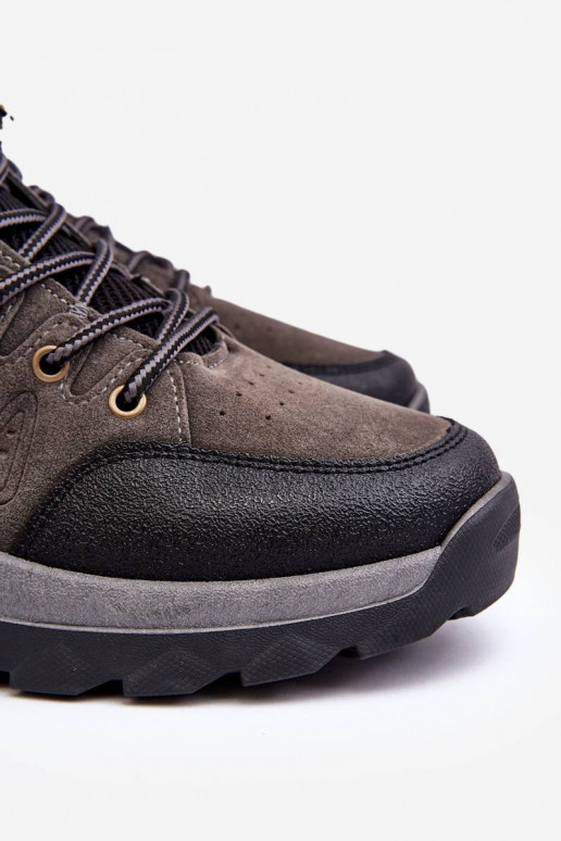 Men's Trekking Shoes Grey Fontanoe