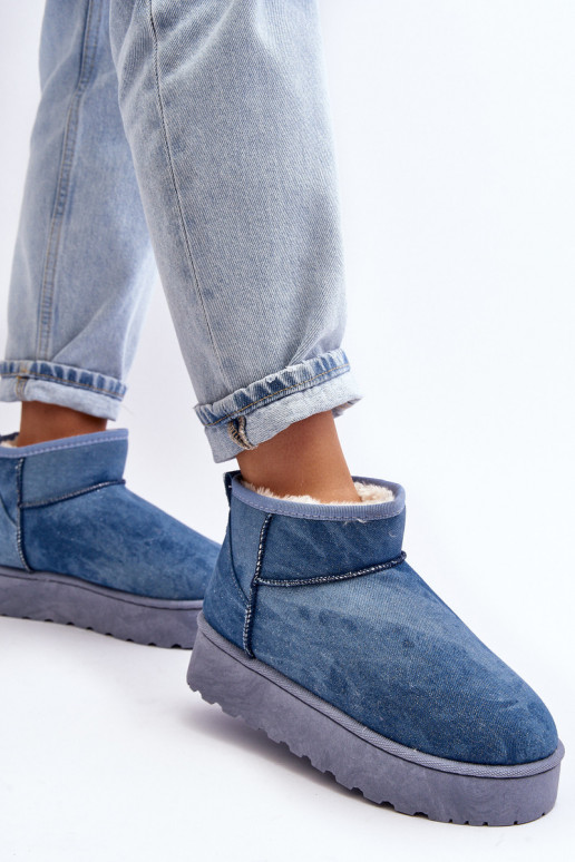 Women's Snow Boots with Glitter on...