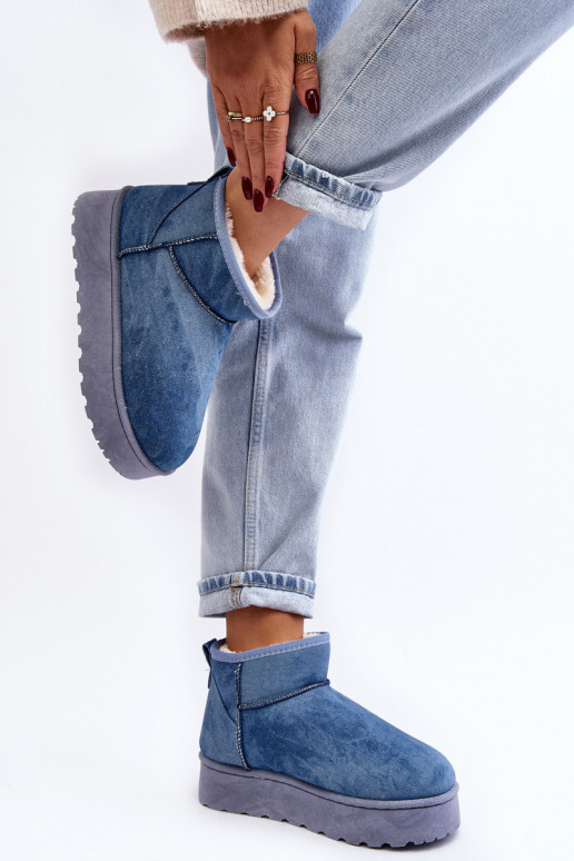 Women's Snow Boots with Glitter on...